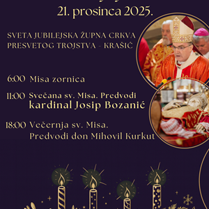 Kardinal Bozanić predvodi misno slavlje u Krašiću